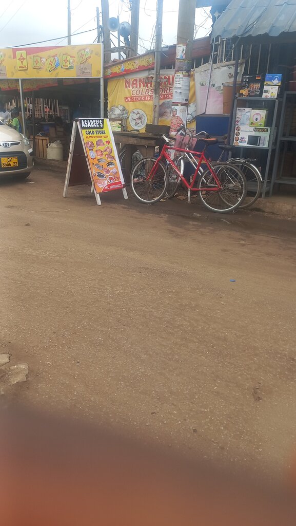 Frozen food products Asabee's Cold Store, Accra, photo