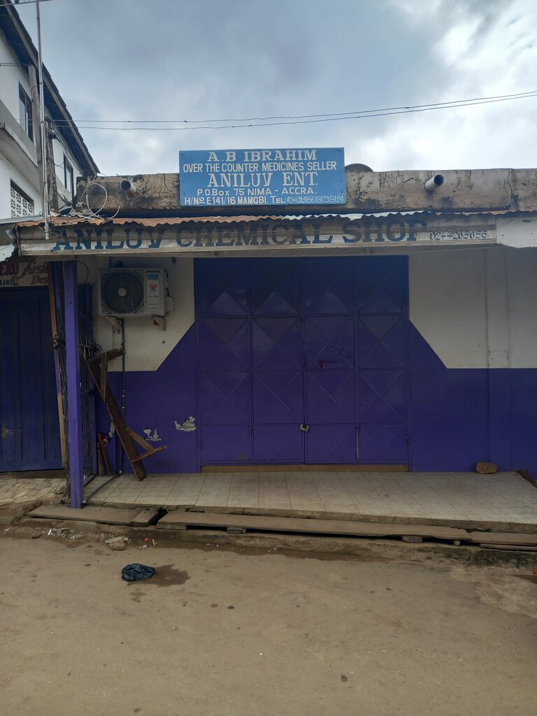 Pharmacy Aniluv enterprise, Accra, photo