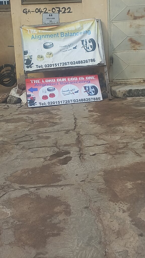 Registration of alterations The Lord Our God Is One, Accra, photo