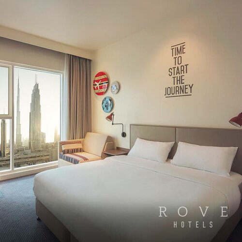 Внешний вид отеля Rove Healthcare City Bur Dubai в Дубае, фото 4