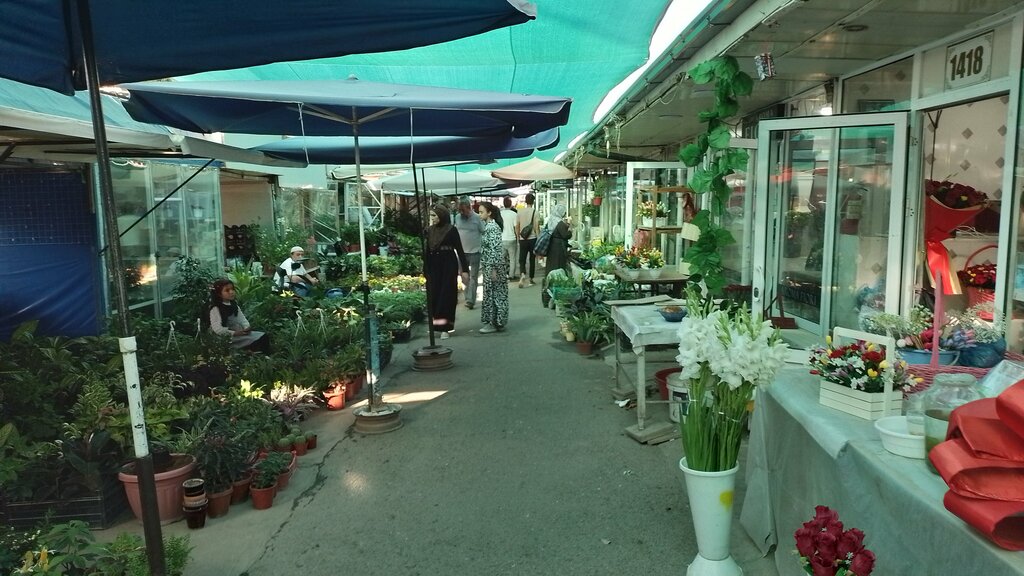 Flower market Flower market, Tashkent, photo