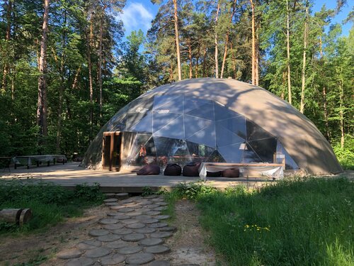 Глэмпинг Вили Улей ОКА в Подмосковье