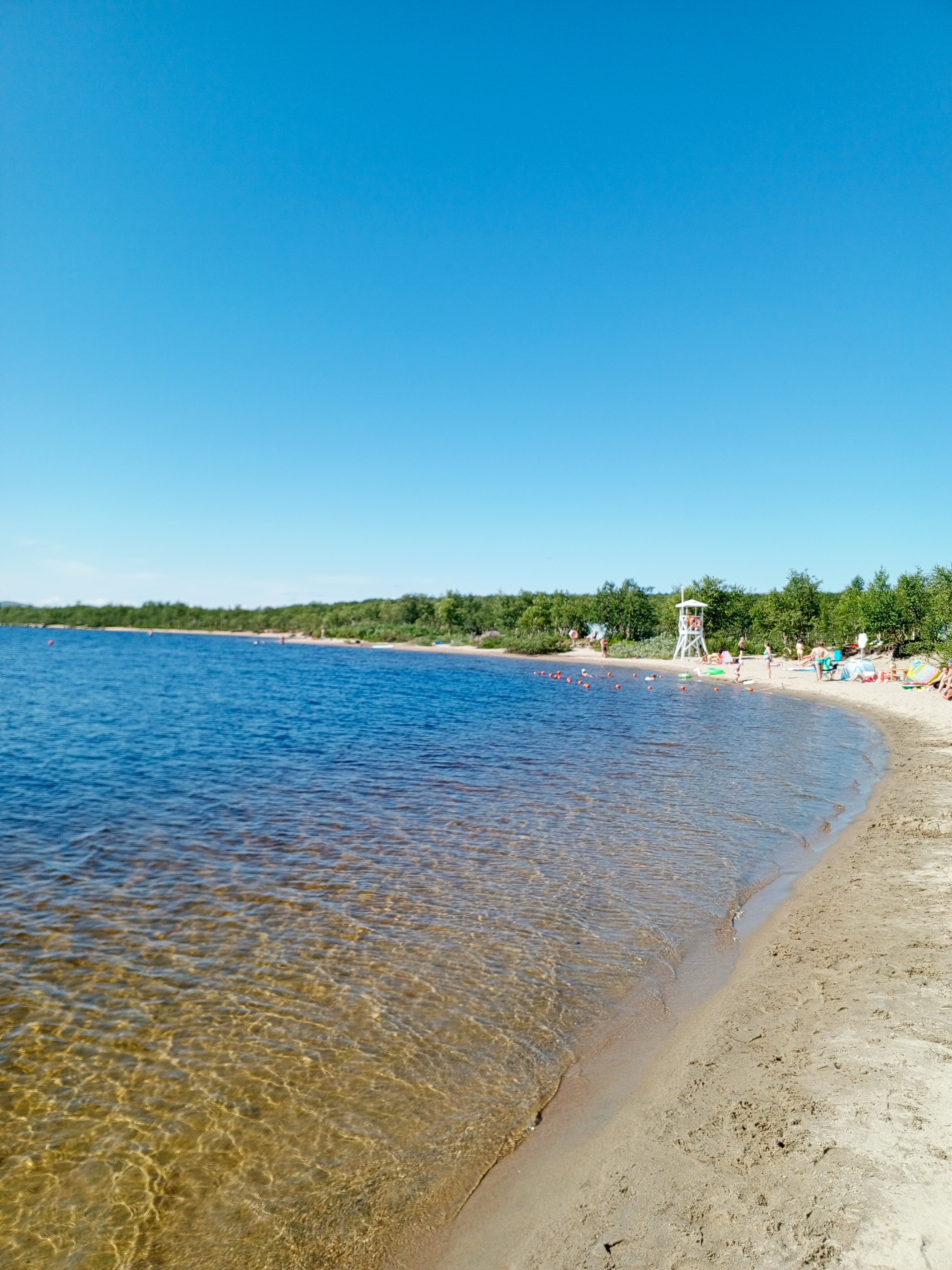 Пляжи в мурманске
