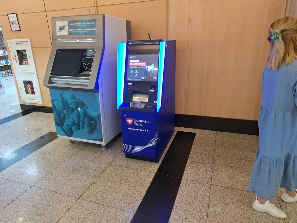 ATM Eurasian Bank, Almaty, photo