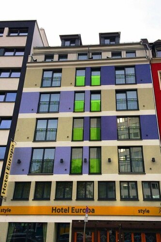 Внешний вид отеля Hotel Europa Style в Франкфурте-на-Майне, фото 1