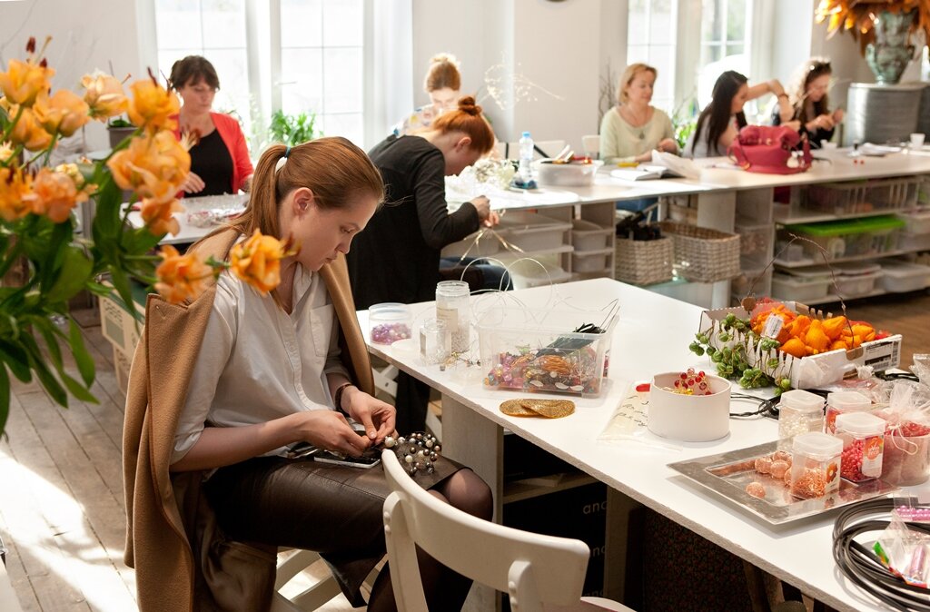 Courses and master classes Flowers in details, Moscow, photo