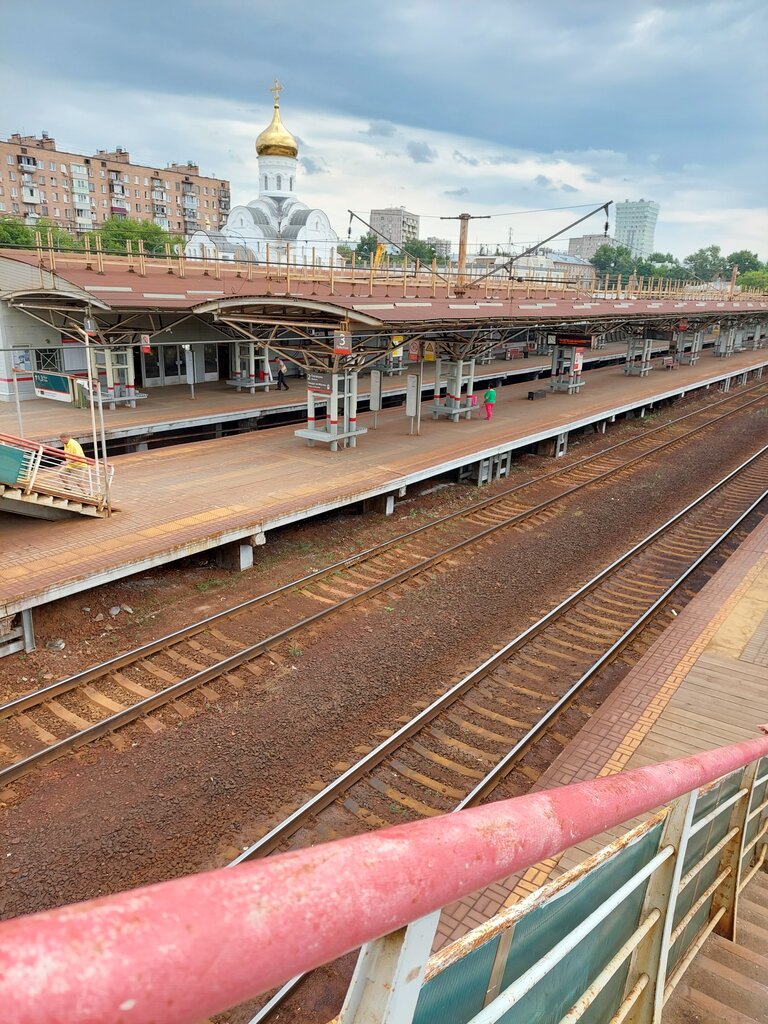 Train station Losinoostrovskaya Station, Moscow, photo