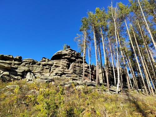 Горная вершина Скала Змеиная горка, Свердловская область, фото