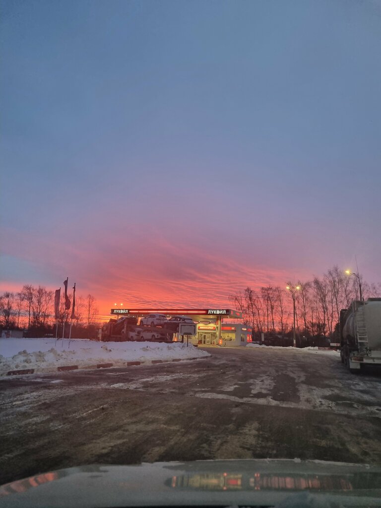 Gas station Lukoil, Lyskovo, photo