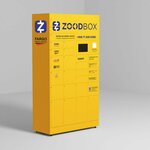 Zoodbox 0400 (Djizzak Region, Urban Settlement of Zarbdar, Mustaqillik shoh koʻchasi), parcel automat