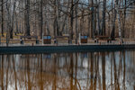 Пирс и зона отдыха (Moscow Region, Fryazino, Fryazinskiy lesopark), recreation infrastructure