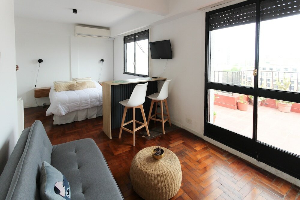 Фото Studio con Gran Terreza Hermosa Vista