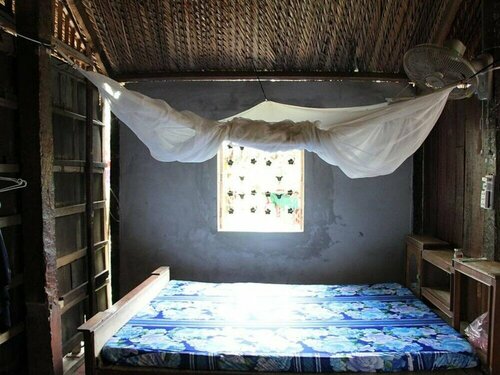 Гостиница Peaceful Homestay in the Middle of Fruit Garden - Room With Four Double Beds