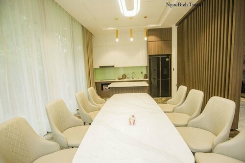 Гостиница Flamingo Dai Lai Resort Vila Tu Nhan BBQ в Виньйене