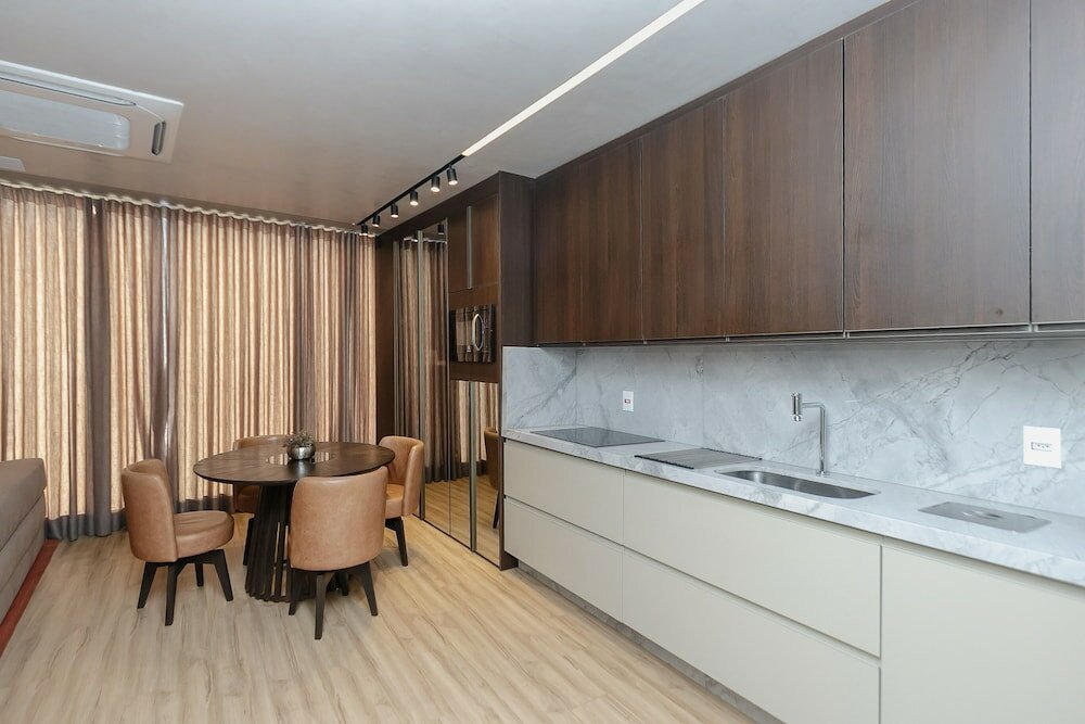 Фото Loft alto padrão com varanda