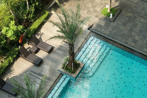 Гостиница New Furnished 2br Apartment at Capitol Park Residence в Джакарте