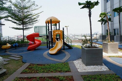 Гостиница 1br Sky Terrace Lagoon Condo Apartment near Daan Mogot Mall