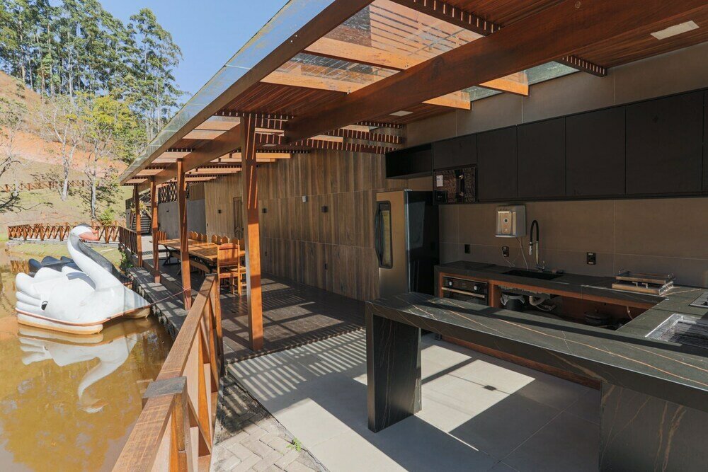 Фото Sítio 5 Folhas, recanto vista montanha