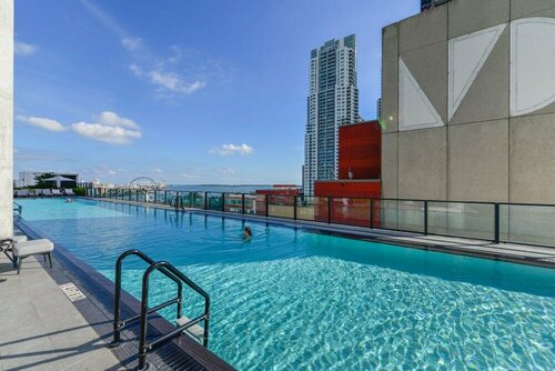 Апартаменты Bayside Apt with Impressive City Views в Майами