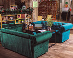 Garden Lounge (Yubileyny Avenue, 57) ، مطعم يقدم الشيشة