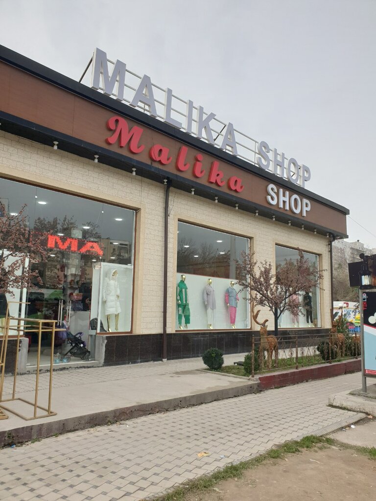Kiyim-kechaklar do‘koni Malika shop, Toshkent, foto