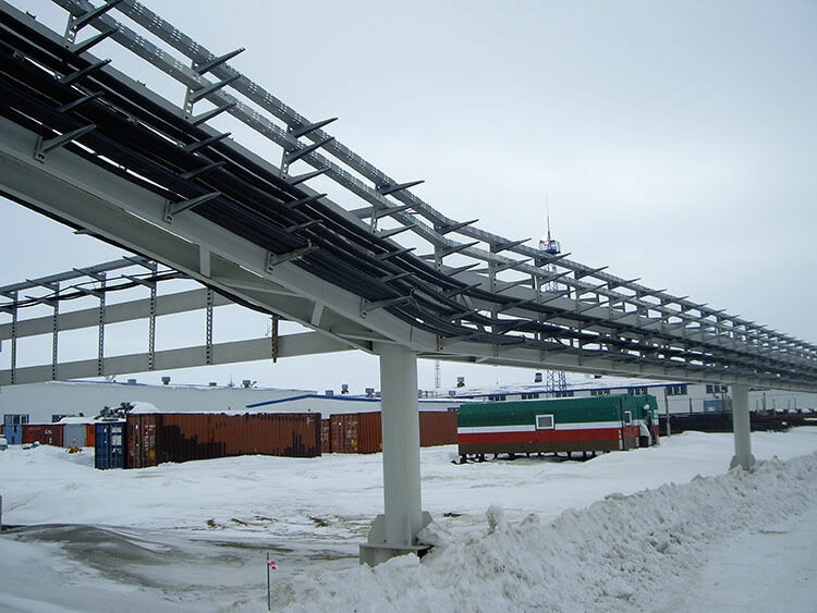 Installation works Base Stroy, Astana, photo