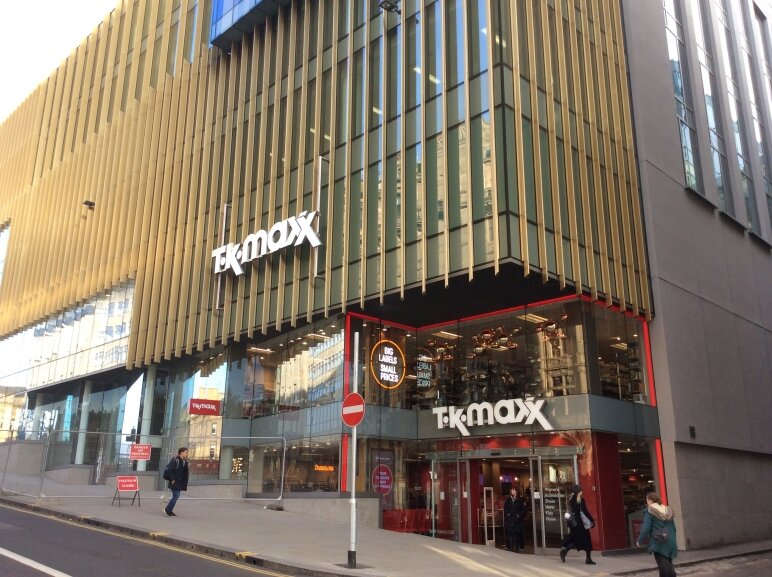 Department store Tk Maxx, Edinburgh, photo