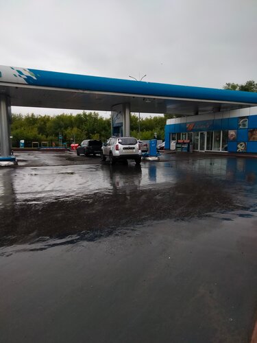 Gas station Gazpromneft, Kemerovo, photo