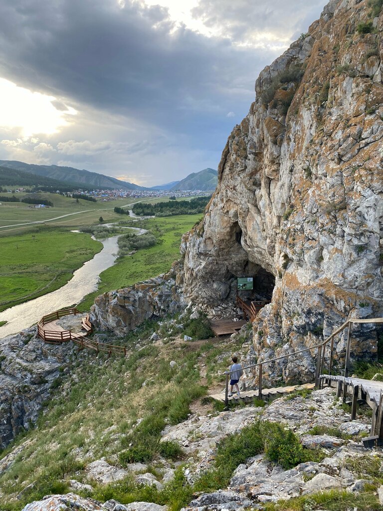 Landmark, attraction Усть-Канская пещера Белый камень, Altai Republic, photo