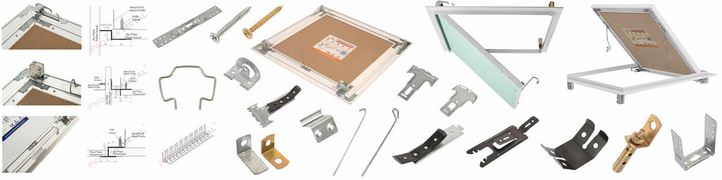 Building materials wholesale Proaks Metal Müdahale Kapağı Asma Tavan Alçıpan, Istanbul, photo