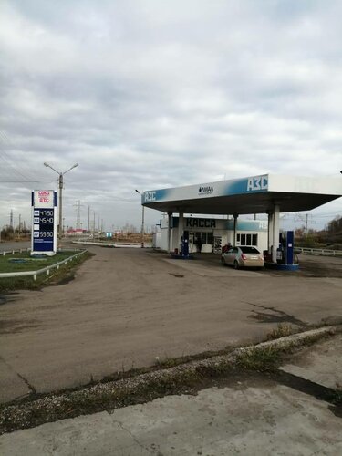 Gas station Olmal, Krasnoyarsk Krai, photo