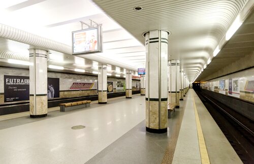 Kamiennaja Horka (Минск, улица Притыцкого, 99), metro station