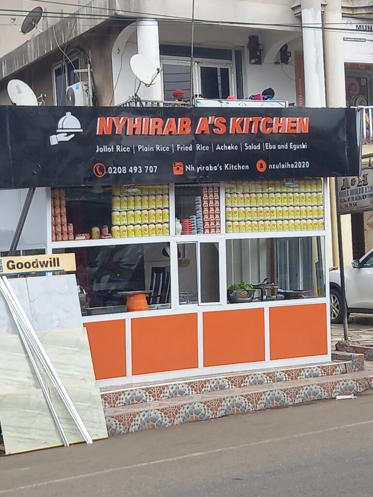 Fast food Nhyiraba Kitchen, Accra, photo