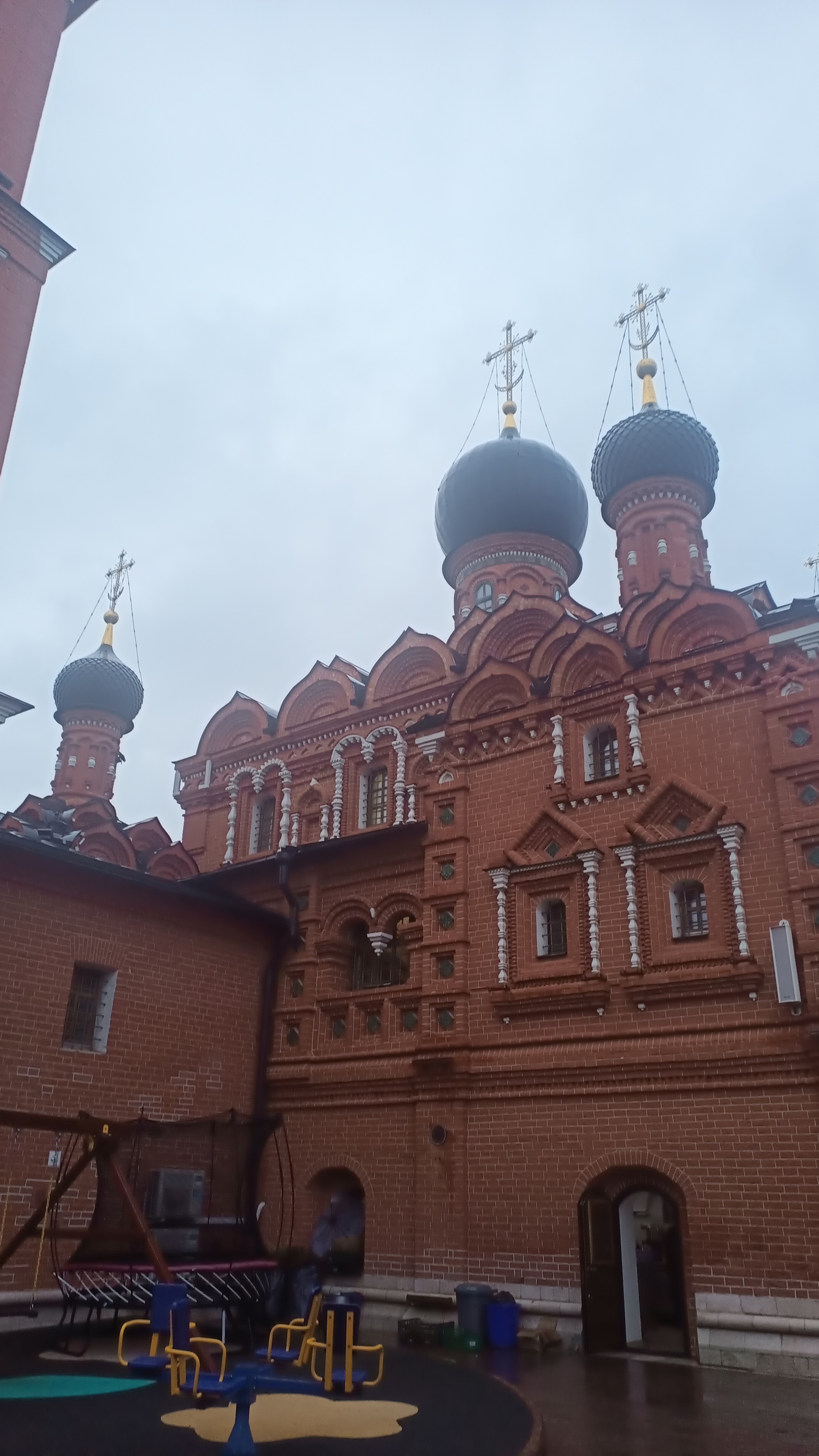 Реставрация башен Донского монастыря в Москве