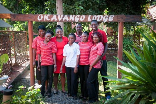 Гостиница Okavango Lodge в Ливингстоне