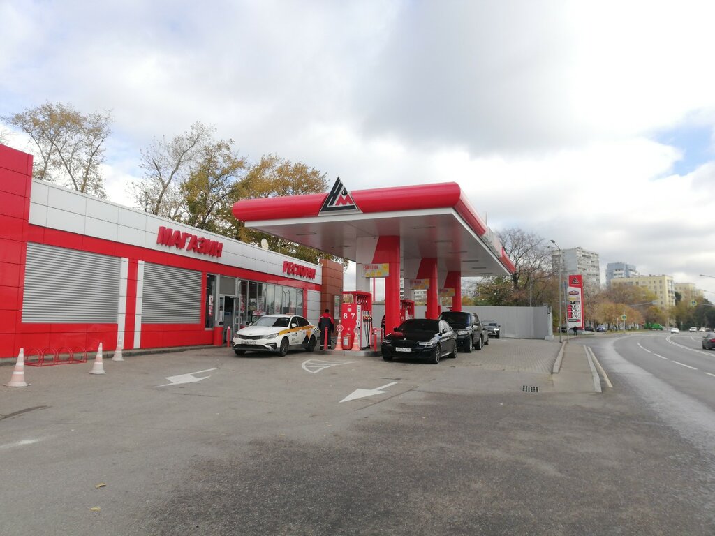 Gas station Neftmagistral, Moscow, photo