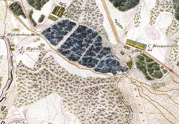 Сукино болото в москве карта