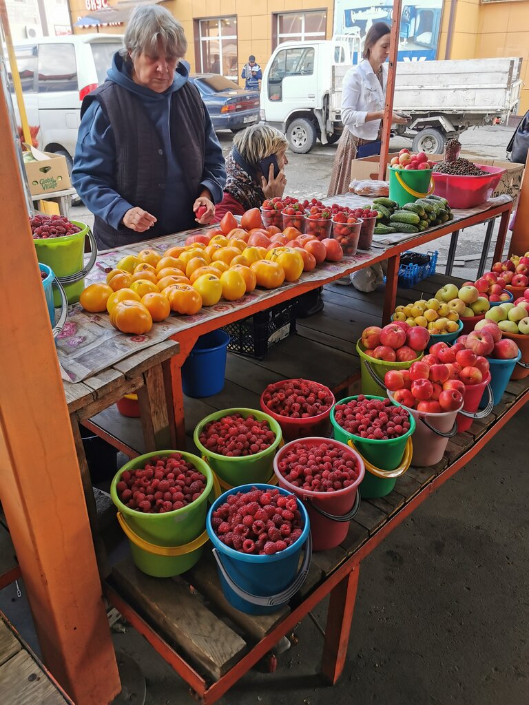 Продуктовый рынок Ткацкий, Горно‑Алтайск, фото