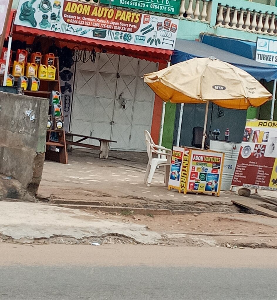 Auto parts and auto goods store Adom autoparts, Accra, photo