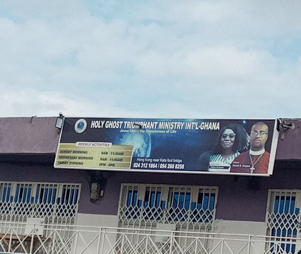 Orthodox church Holy ghost triumphant min int, Accra, photo
