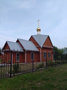 Храм Тихвинской иконы Божьей Матери (Тверская область, Удомельский городской округ, посёлок Брусово), православный храм в Тверской области