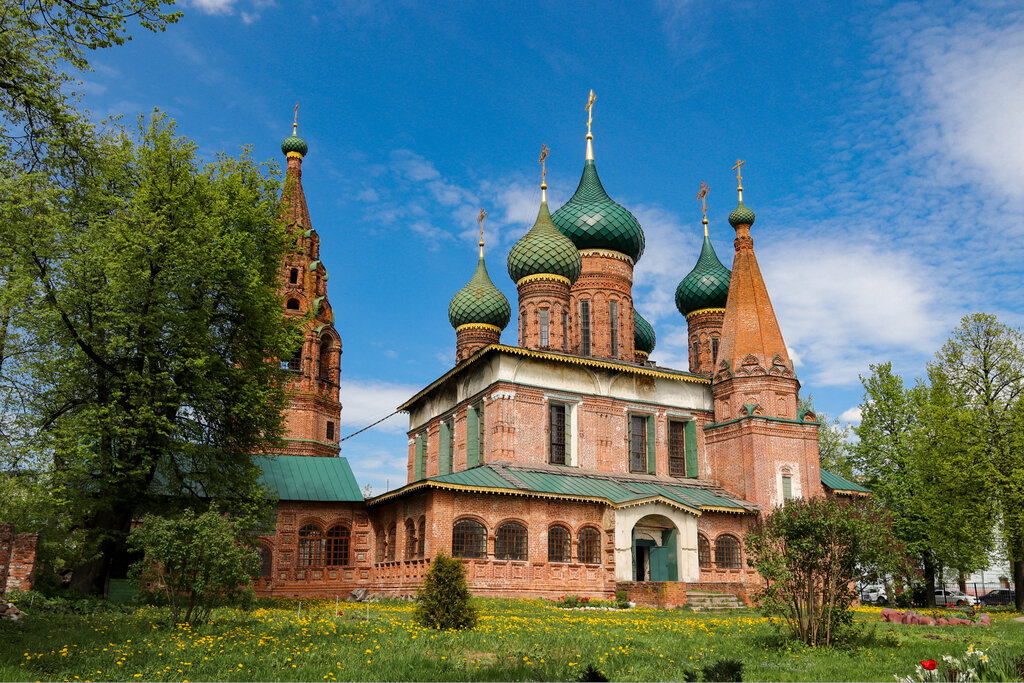 كنيسة أرثوذكسية Church of St. Nicholas the Wet ، ياروسلافل، صورة