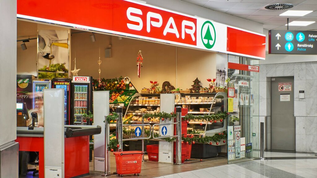 Supermarket City Spar, Budapest, photo