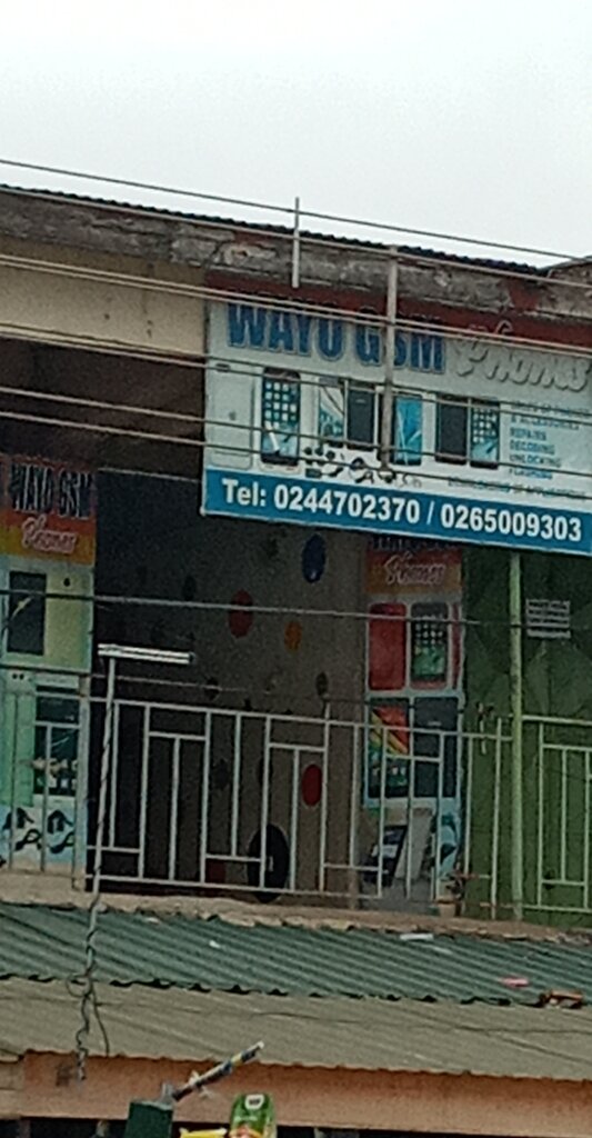 Mobile phone store Wayo GSM phones, Accra, photo