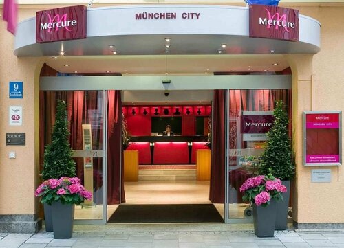 Внешний вид отеля Mercure Muenchen City Center в Мюнхене, фото 1