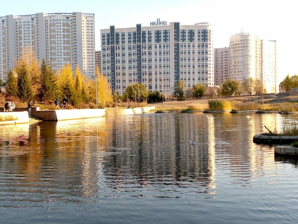 Urban forest Presidential park, Astana, photo