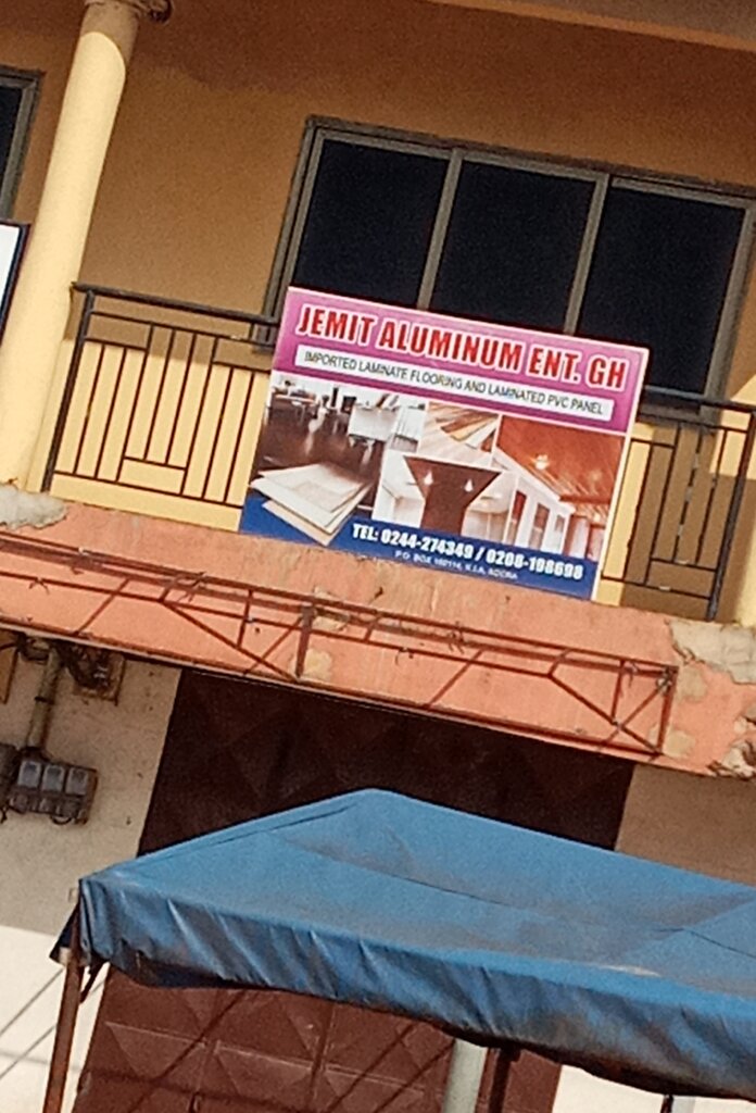 Hardware store Jemit aluminium ent, Accra, photo