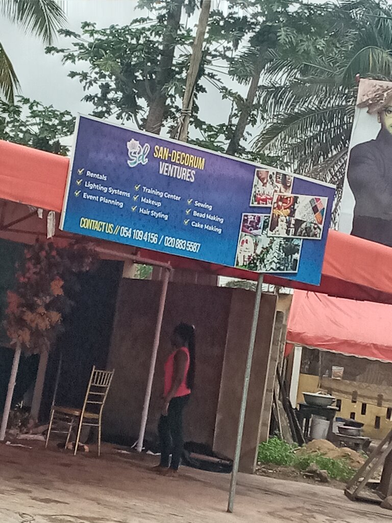 Organization of events San-decorum ventures, Accra, photo