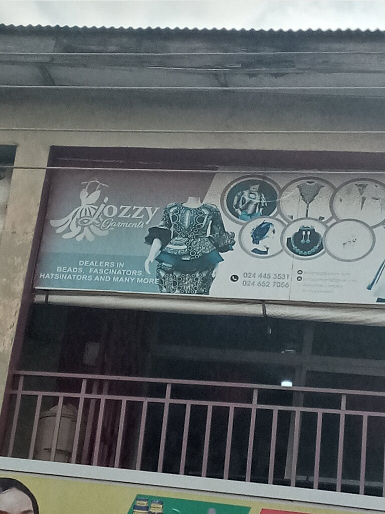 Raw materials for the textile industry Jozzy garments, Accra, photo