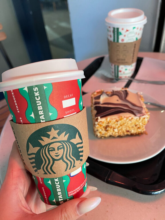 Coffee shop Starbucks, Istanbul, photo